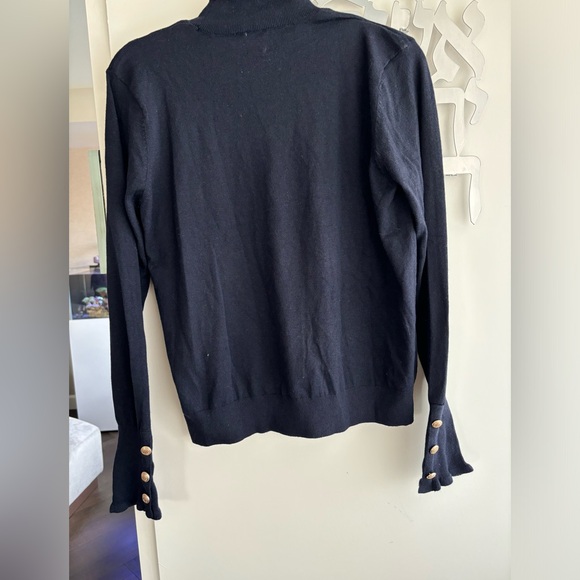 H&M high neck sweater with gold buttons - Picture 1 of 5